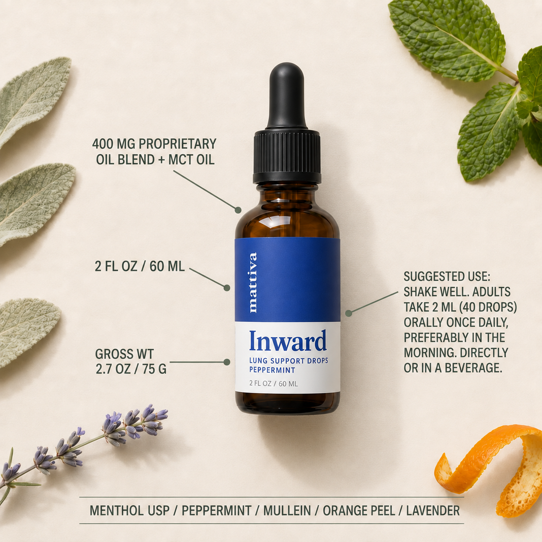Inward - Lung Support Drops